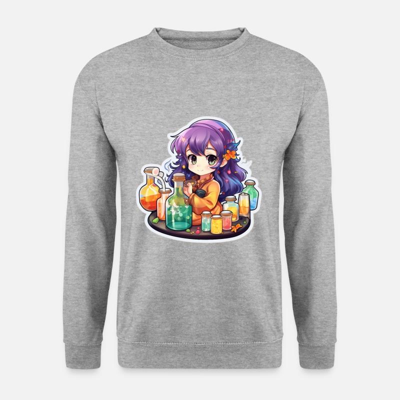 Alchemy Fusion - Unisex Pullover - Weißgrau meliert