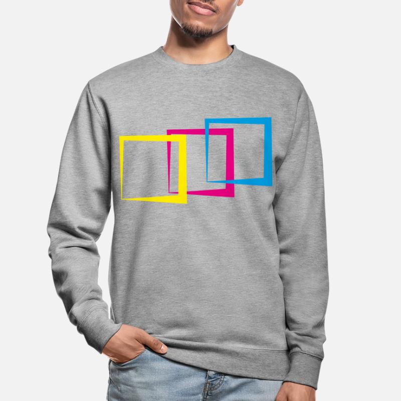 Square Square Pattern Geometry Unisex Sweatshirt