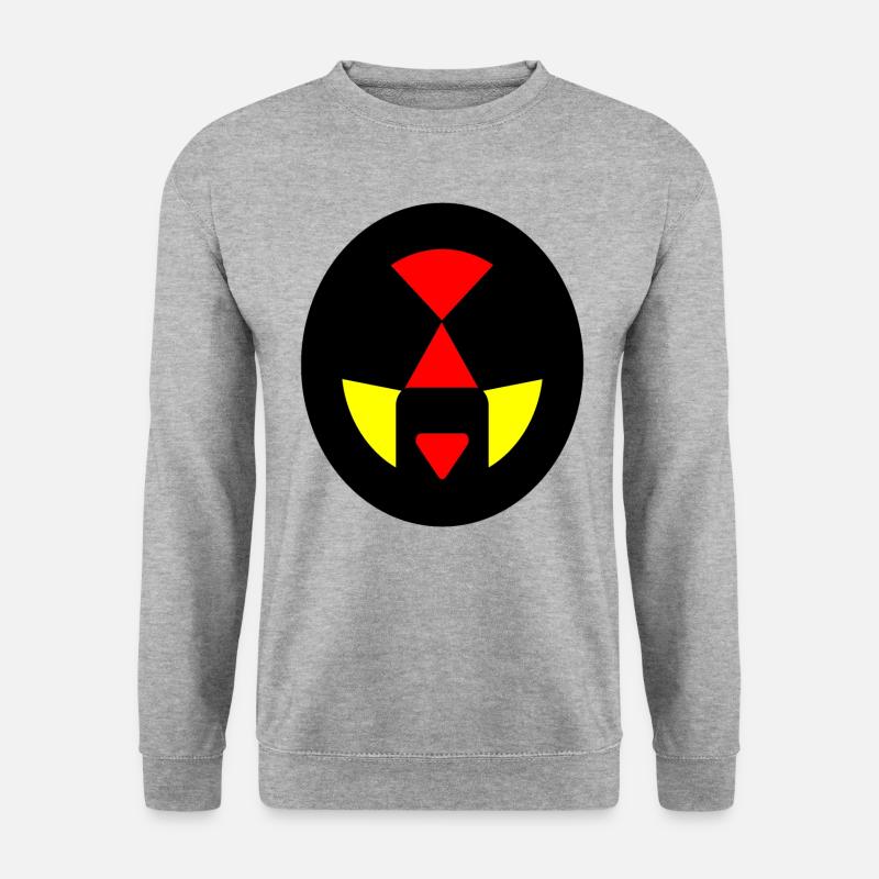Anleihe-X - Unisex Pullover - Weißgrau meliert