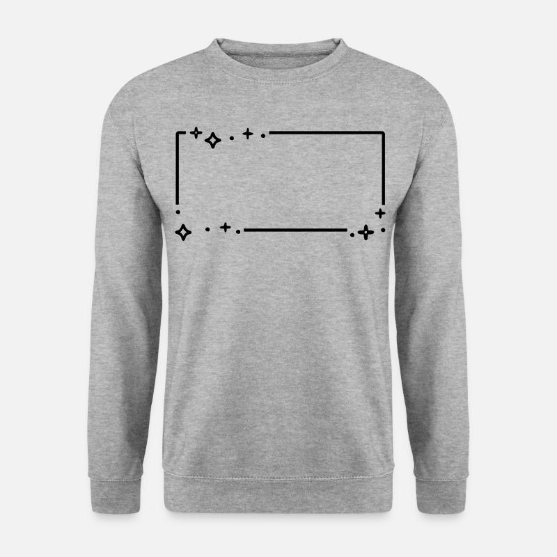 Star Stars Frame - Unisex Sweatshirt - salt & pepper