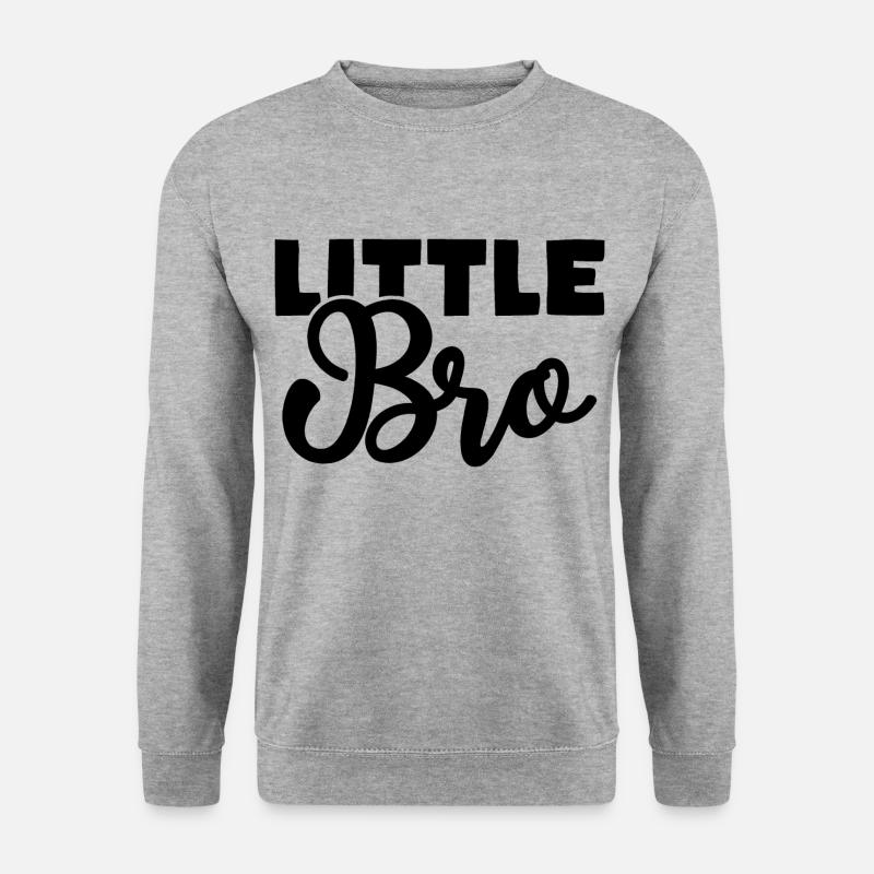 little bro - Unisex Sweatshirt - salt & pepper