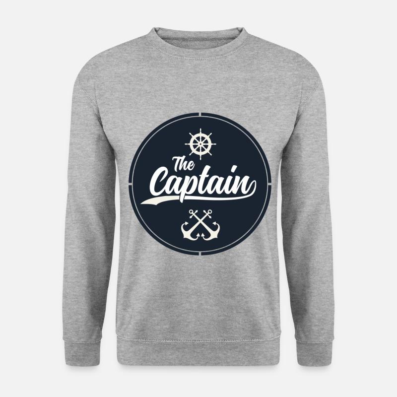 Captain - Unisex Sweatshirt - salt & pepper