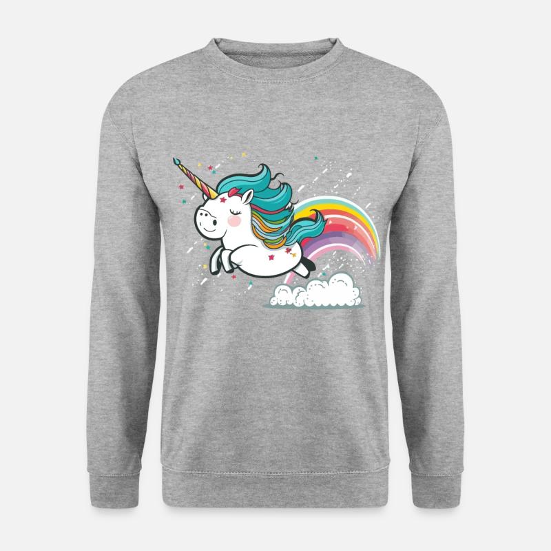 Rainbow Flight - Unisex Sweatshirt - salt & pepper