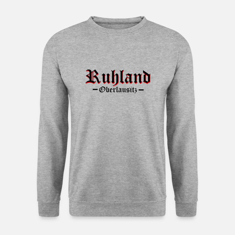 ruhland - Unisex Pullover - Weißgrau meliert