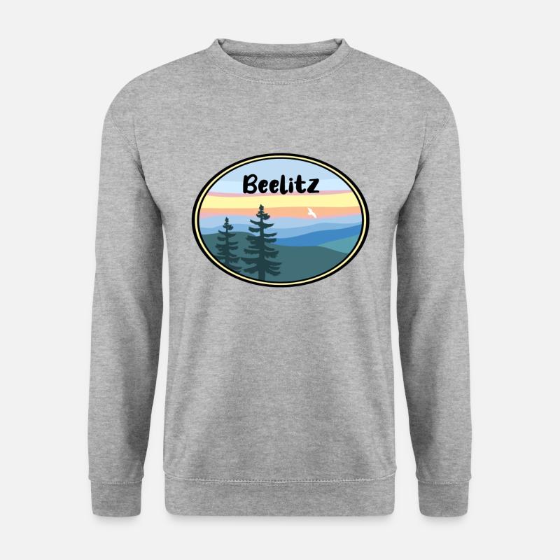 Beelitz - Unisex Pullover - Weißgrau meliert