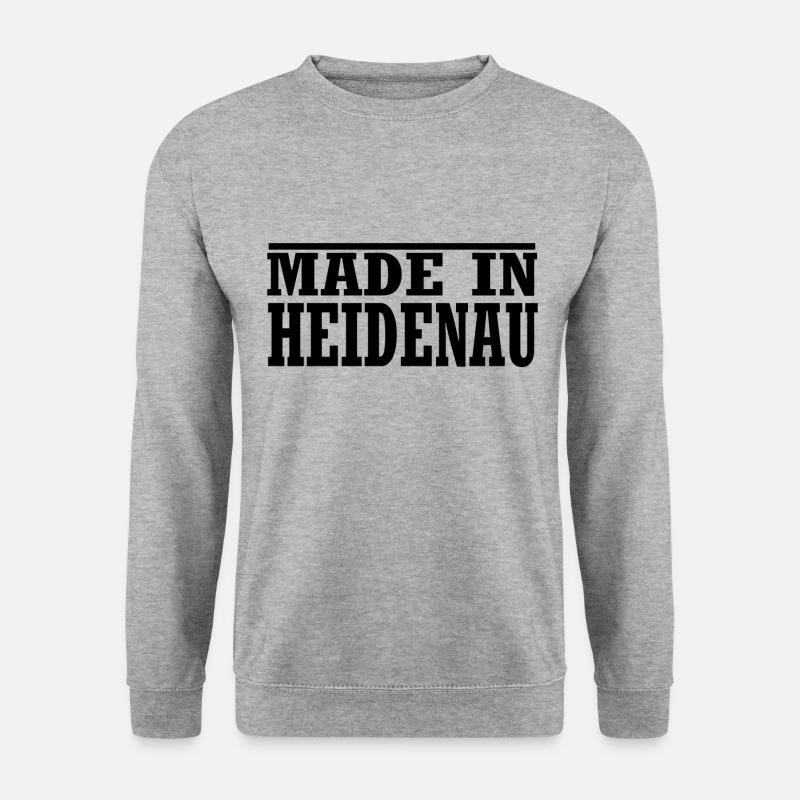 Heidenau - Unisex Pullover - Weißgrau meliert
