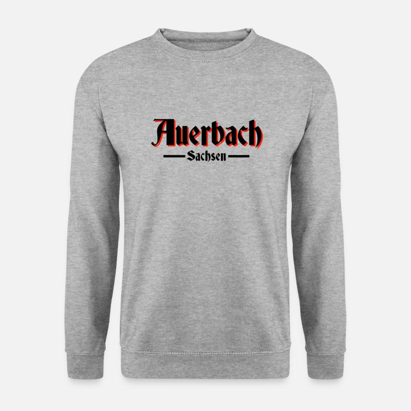 Auerbach - Unisex Pullover - Weißgrau meliert