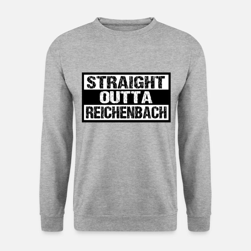 Reichenbach - Unisex Pullover - Weißgrau meliert