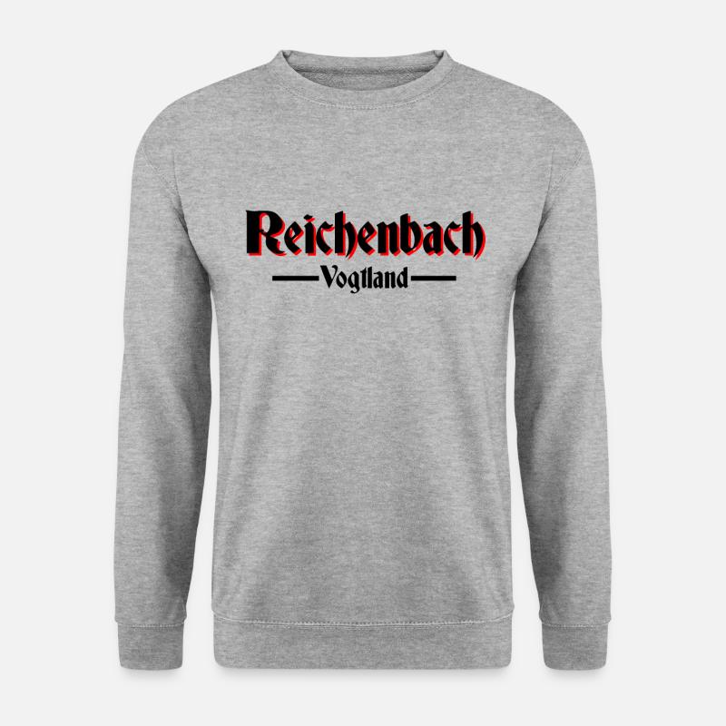 Reichenbach - Unisex Pullover - Weißgrau meliert