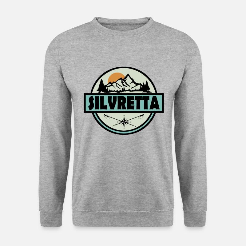 Silvretta - Unisex Pullover - Weißgrau meliert