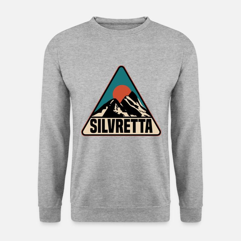 Silvretta - Unisex Pullover - Weißgrau meliert