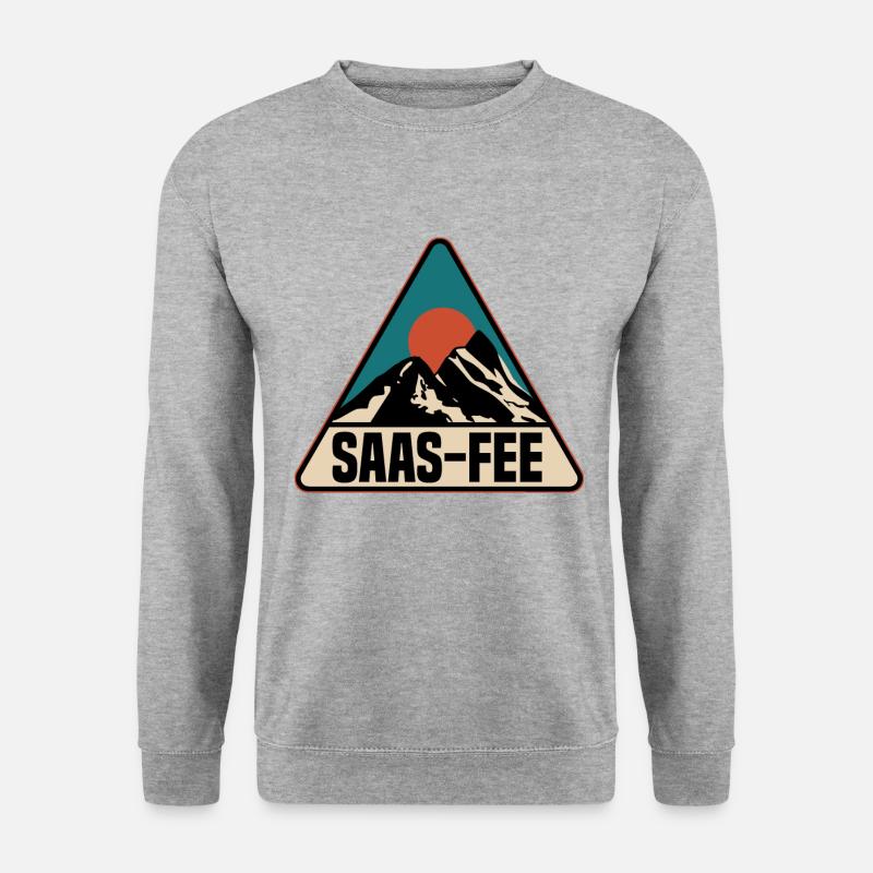 Saas Fee - Unisex Sweatshirt - salt & pepper