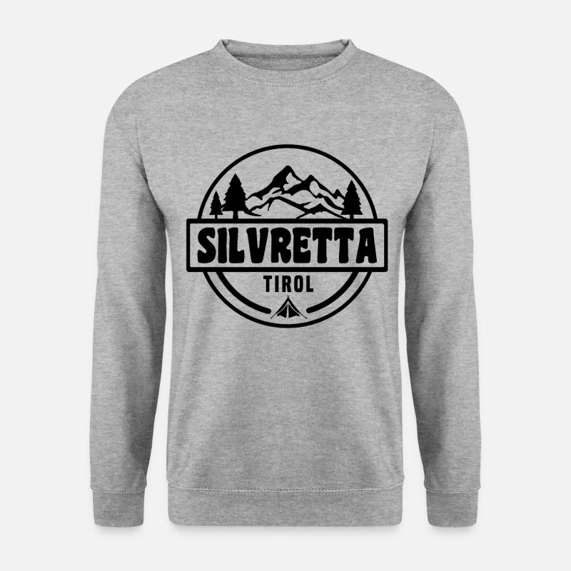 Silvretta - Unisex Pullover - Weißgrau meliert