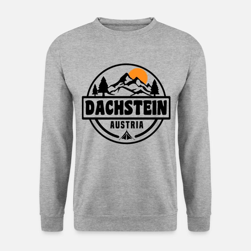 Dachstein - Unisex Pullover - Weißgrau meliert