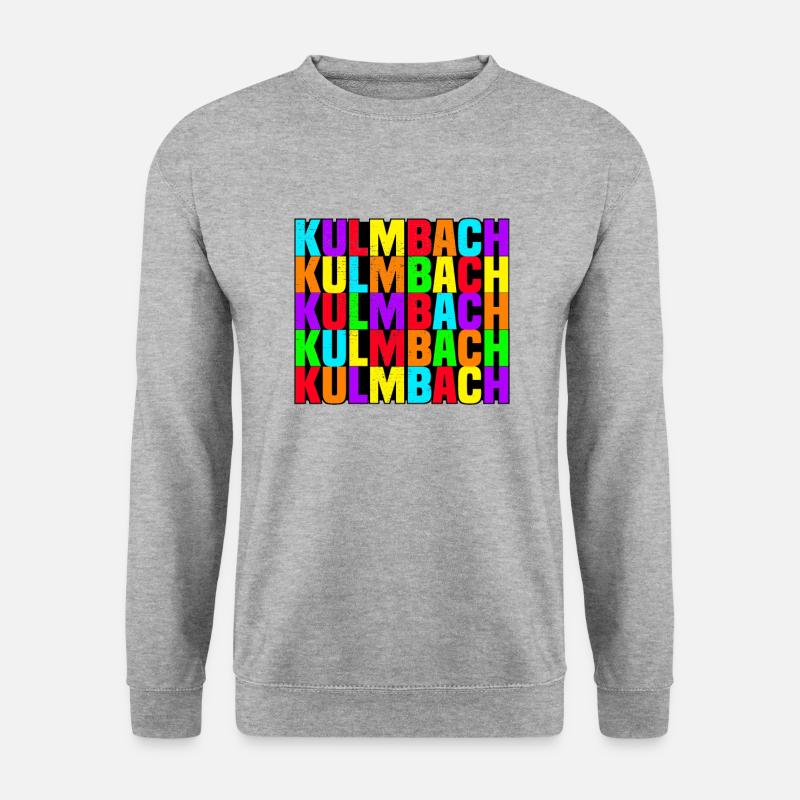 Kulmbach - Unisex Pullover - Weißgrau meliert