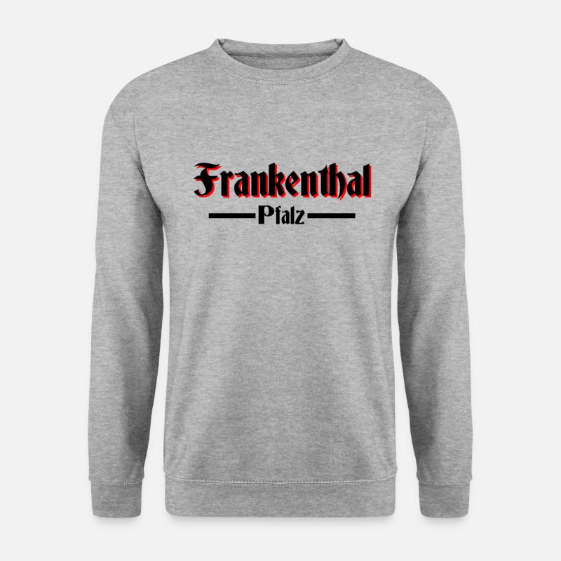 Frankenthal - Unisex Pullover - Weißgrau meliert