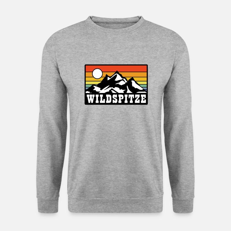Wildspitze - Unisex Sweatshirt - salt & pepper