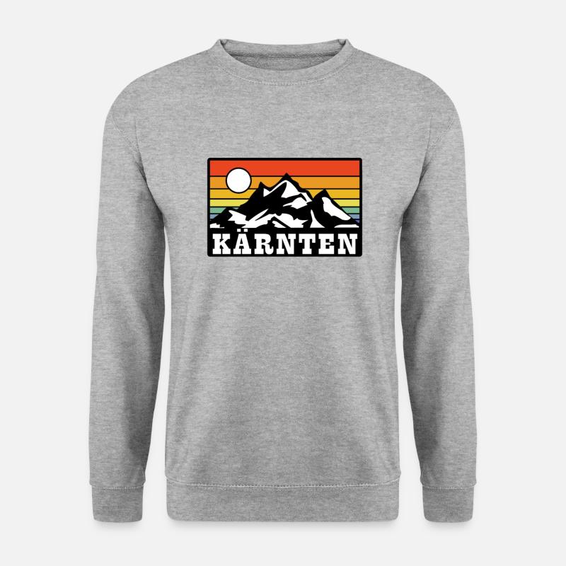 Kärnten - Unisex Pullover - Weißgrau meliert