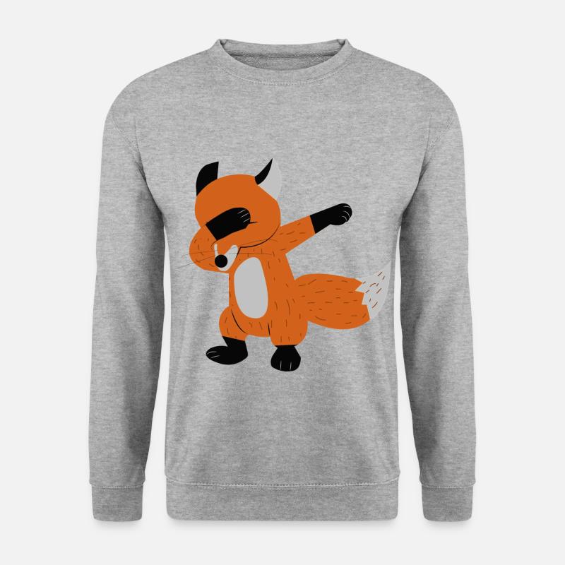 Dabbing Fox Fox Dab - Unisex Sweatshirt - salt & pepper
