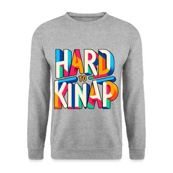 Difficile à kidnapper 4 - Sweat-shirt Unisexe - gris chiné - Devant - Alina (178cm) & Michal (187cm)