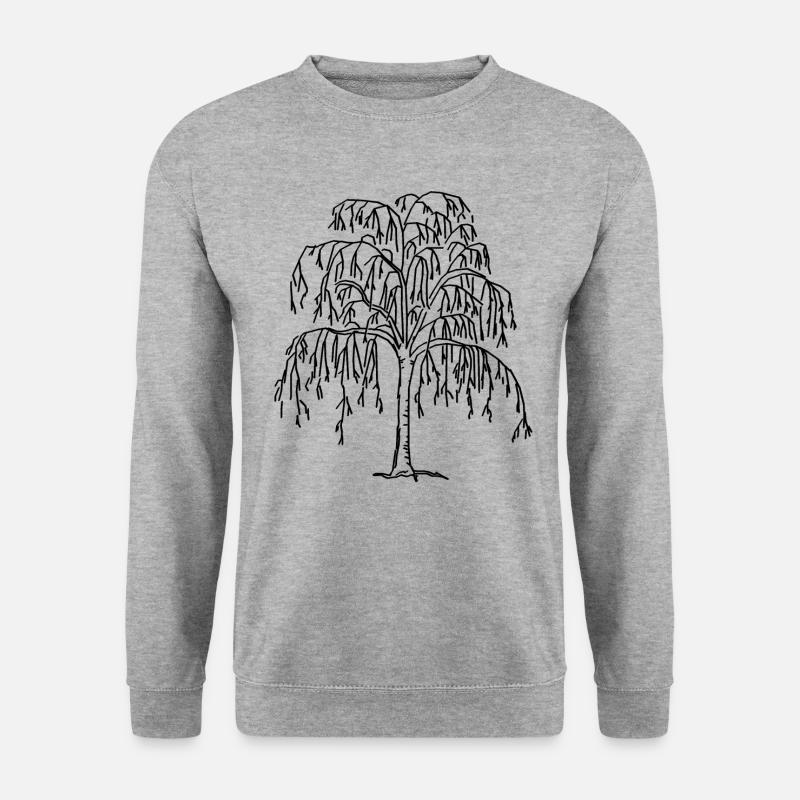 arbre - Sweat-shirt Unisexe - gris chiné