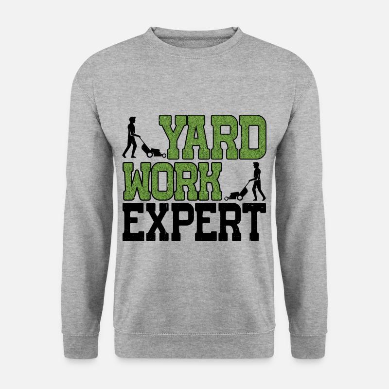 Yard Work Expert 22 - Unisex Sweatshirt - salt & pepper