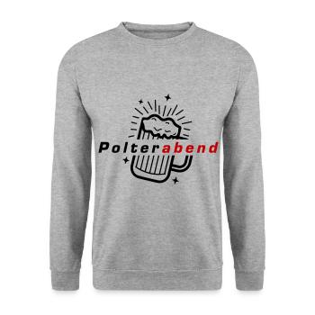Bachelor Party Wedding Bachelor - Unisex Sweatshirt - salt & pepper - Front - Alina (178cm) & Michal (187cm)