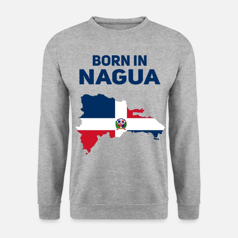 Nagua - Unisex Pullover - Weißgrau meliert