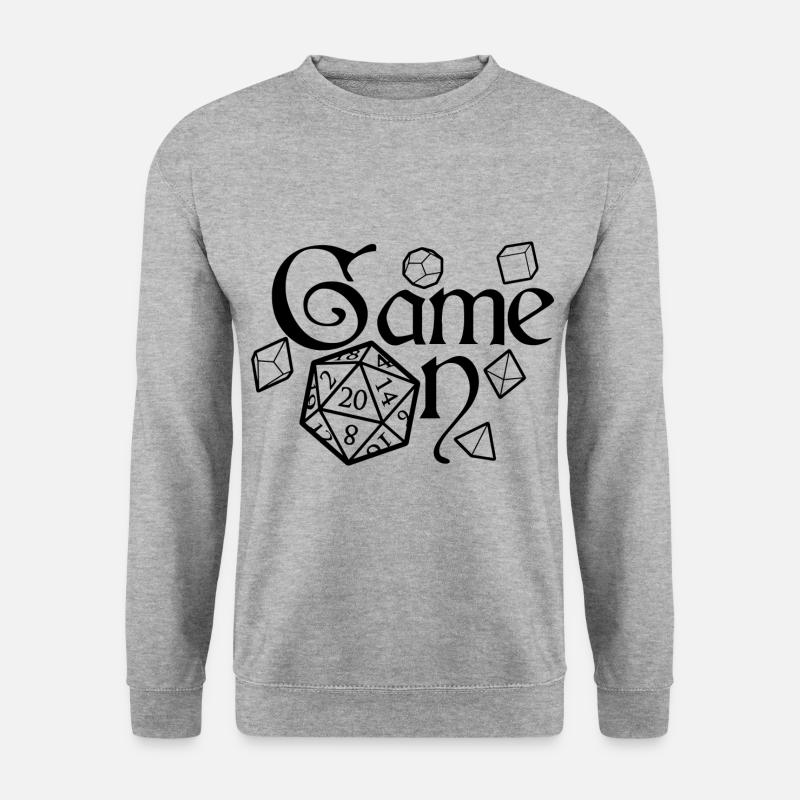 Game On RPG GAME - Unisex Sweatshirt - salt & pepper