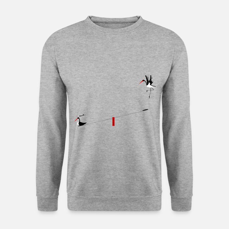 Black Storks - Unisex Sweatshirt - salt & pepper