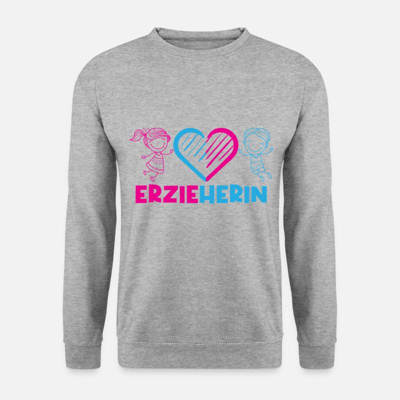Kindergarten Kindergarten Profession Kindergarten Teacher - Unisex Sweatshirt - salt & pepper