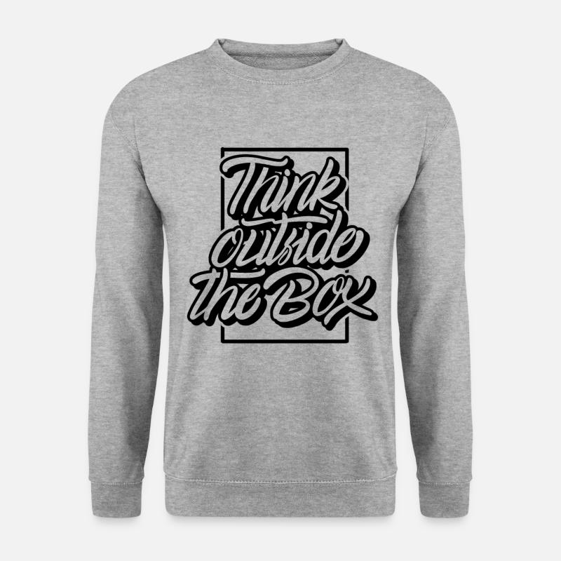 Think different - Unisex Sweatshirt - salt & pepper