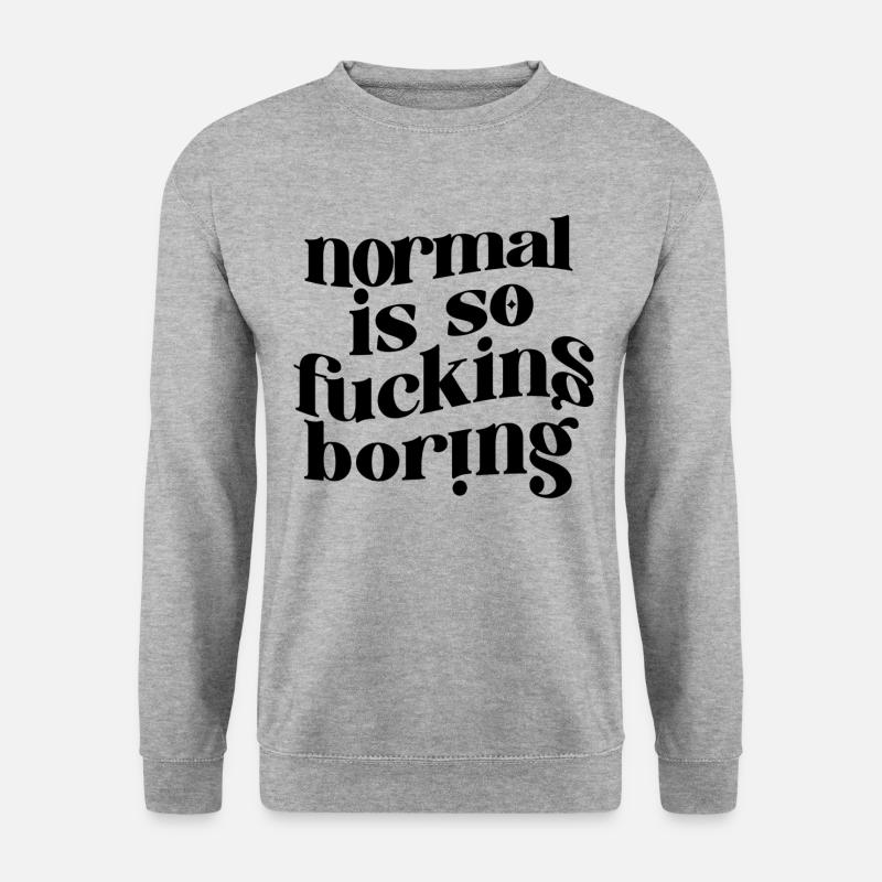 Normal - Unisex Sweatshirt - salt & pepper