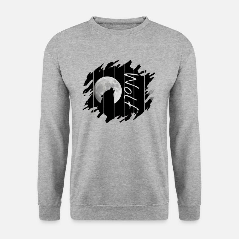 Wolf - Unisex Sweatshirt - salt & pepper