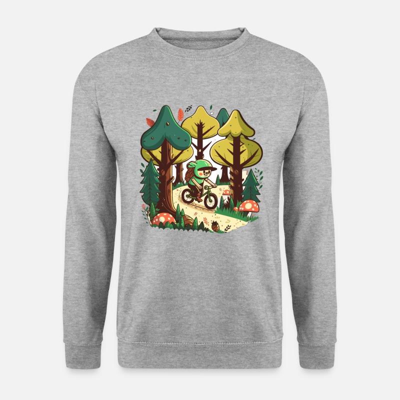 Waldritt - Unisex Pullover - Weißgrau meliert