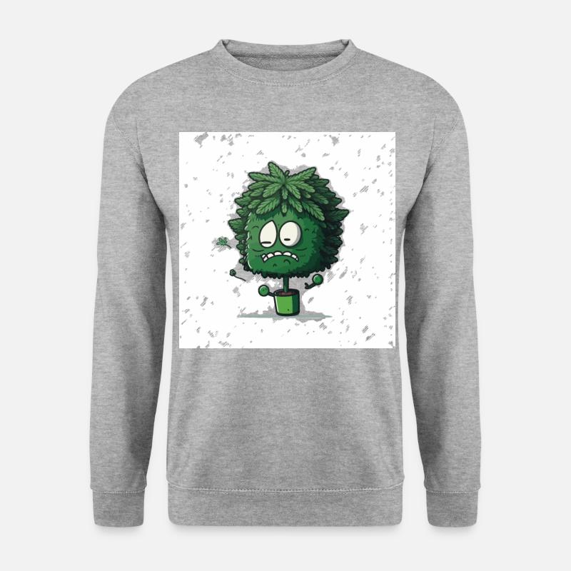 Bobs Blaze - Unisex Pullover - Weißgrau meliert