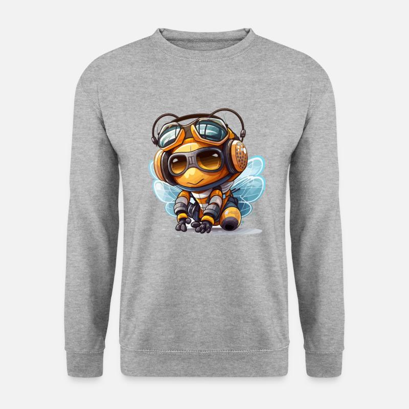 Summender Champion - Unisex Pullover - Weißgrau meliert