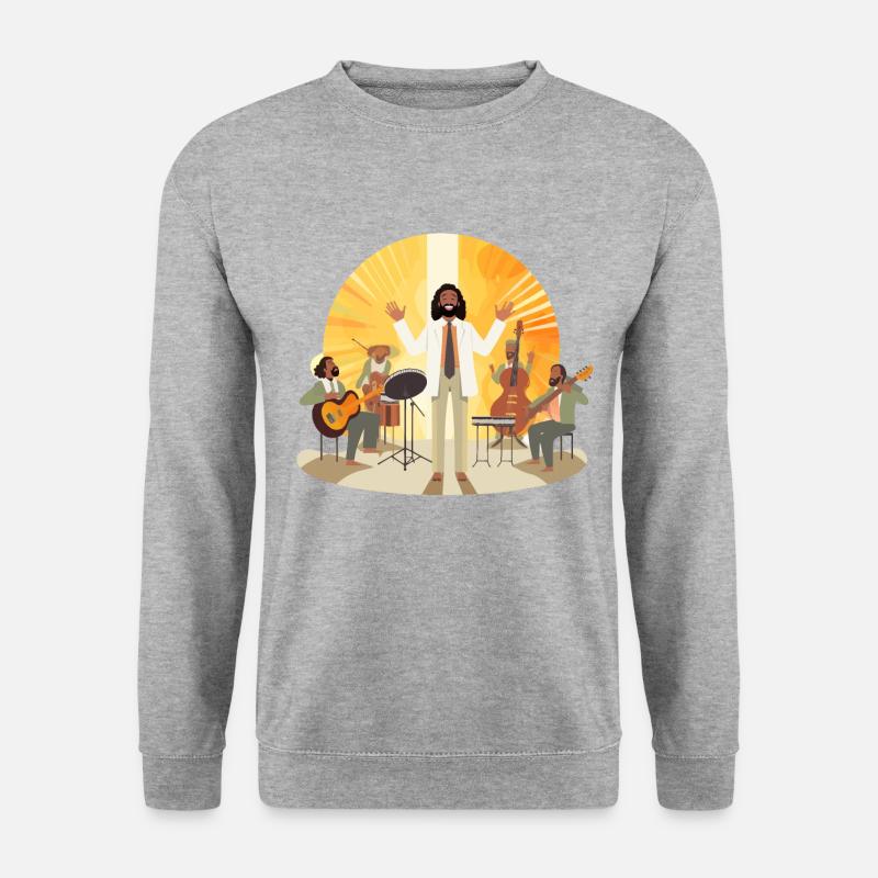 Vibraphonic Savior - Unisex Sweatshirt - salt & pepper