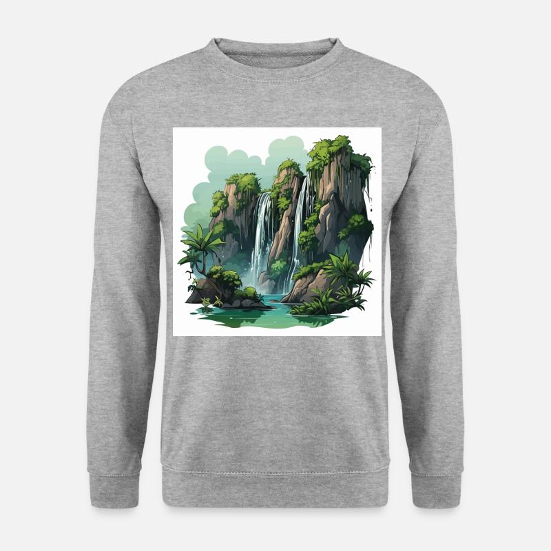 Natures Symphony - Unisex Sweatshirt - salt & pepper