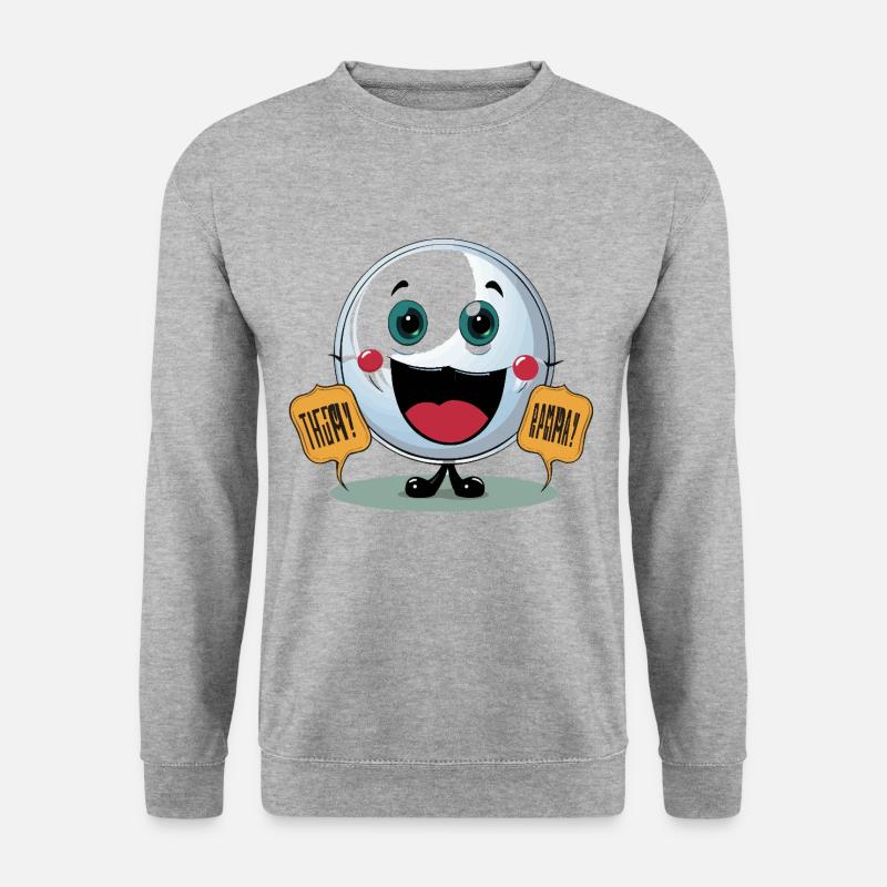 The Jokesters Showdown - Unisex Sweatshirt - salt & pepper
