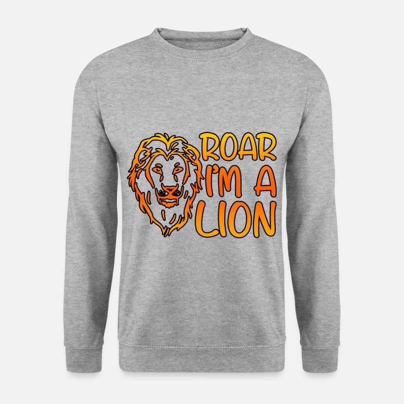 Roar I'm A Lion 4 - Unisex Sweatshirt - salt & pepper