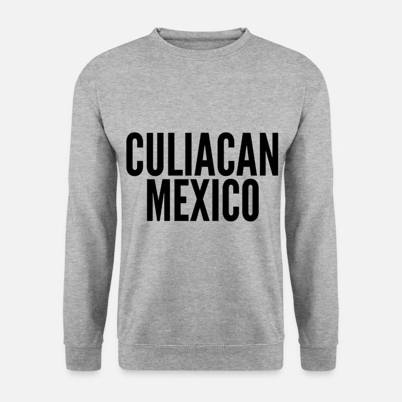 Culiacan Mexico - Unisex Pullover - Weißgrau meliert