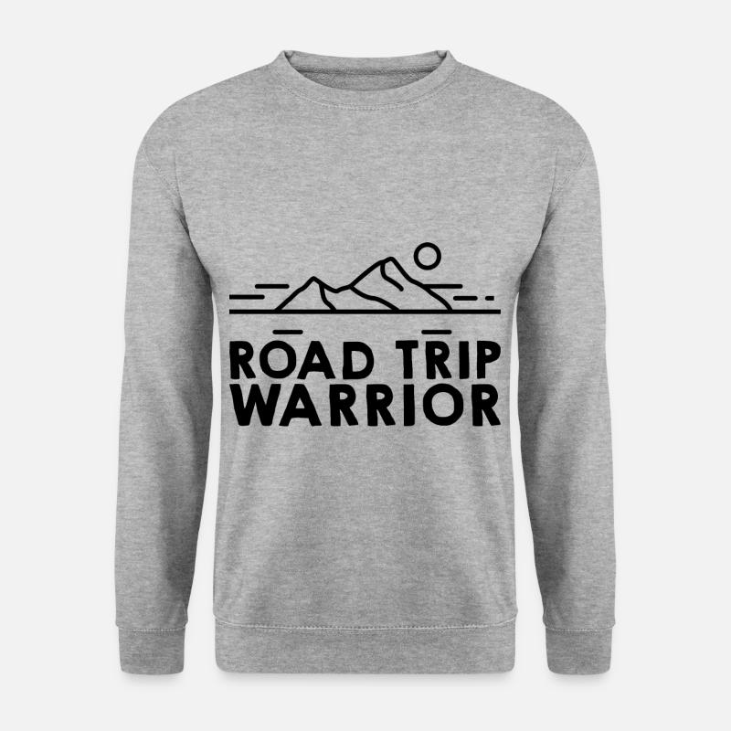 Road Trip Warrior - Unisex Sweatshirt - salt & pepper