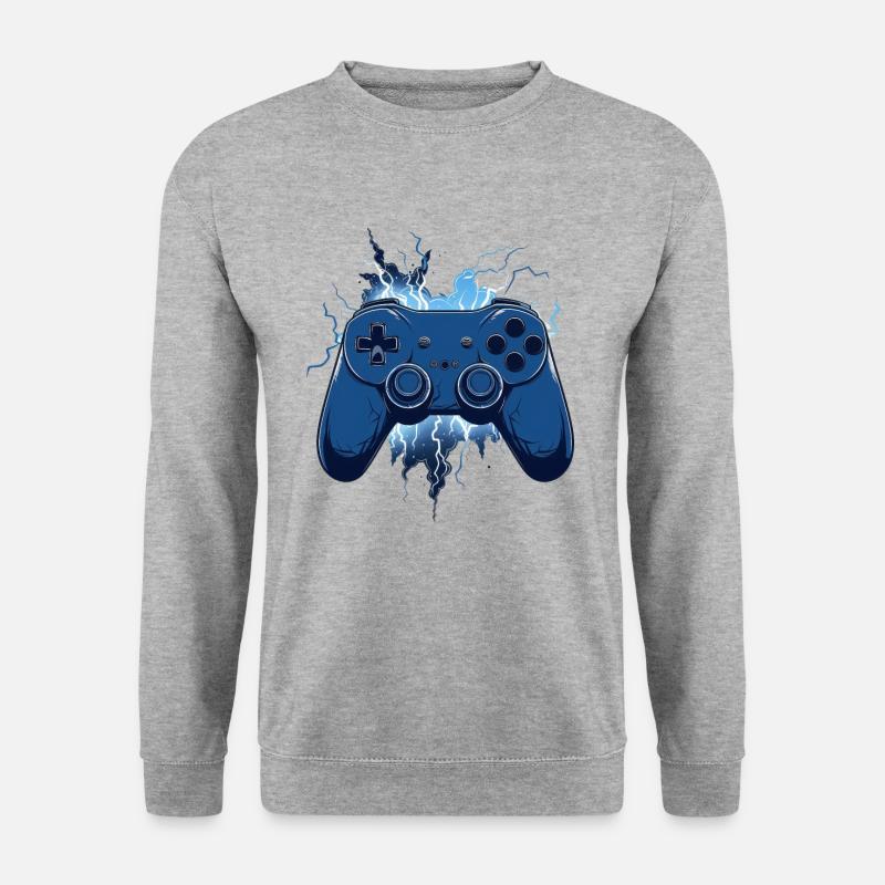 Gaming Controllers - Unisex Sweatshirt - salt & pepper