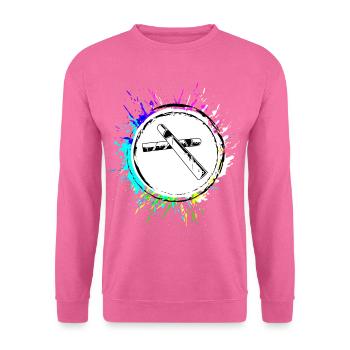 Zigarre Symbol - Unisex Pullover - Pink - Vorne