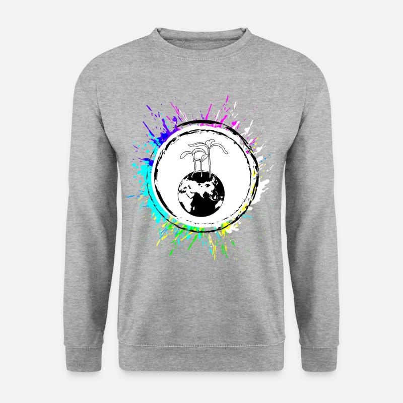 Planet Earth - Unisex Sweatshirt - salt & pepper