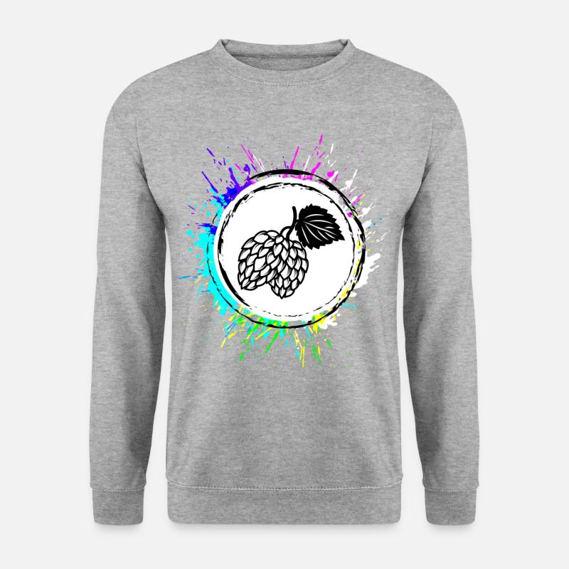 Beer Hops Tapping Brewery - Unisex Sweatshirt - salt & pepper