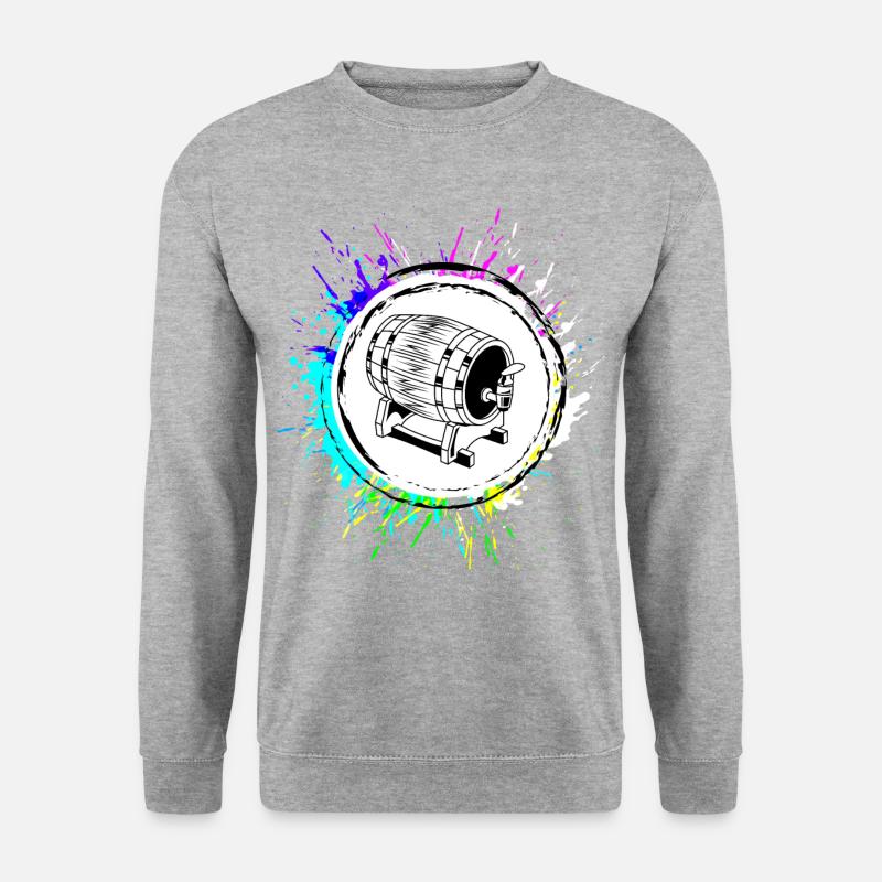 Beer Keg Beer Brewery - Unisex Sweatshirt - salt & pepper