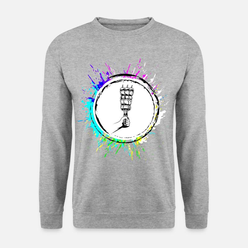 Skewer Grill Kebab - Unisex Sweatshirt - salt & pepper