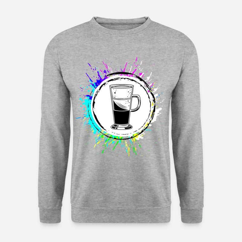 Coffee Icon - Unisex Sweatshirt - salt & pepper